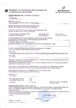 VG approval 95218 parts 60-66